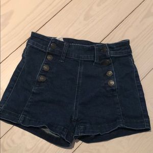 American Eagle high rise shortie.